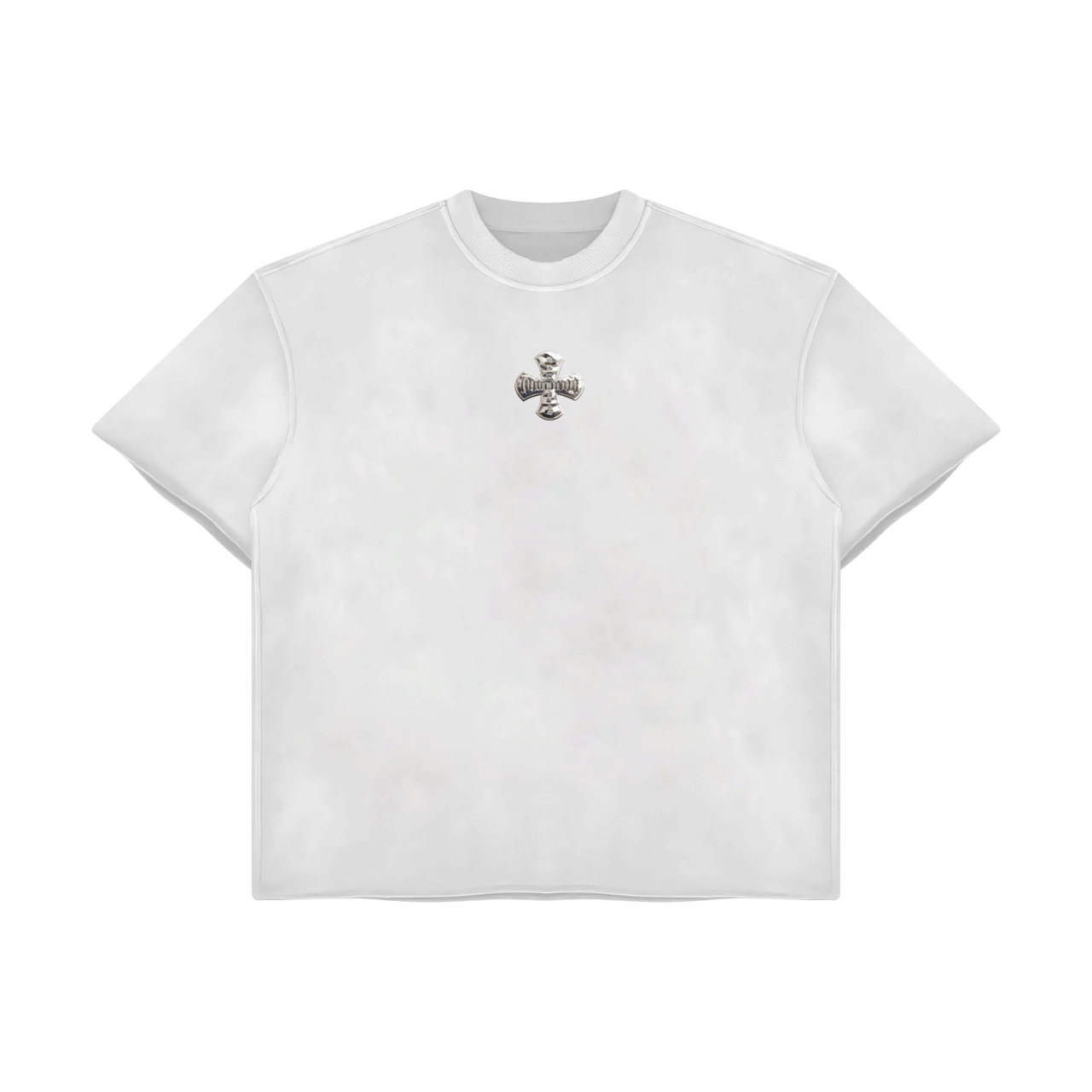 Polo White Chain Cross